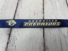 Nashville Predators Lanyard Keychain ID Holder Blue 1” x 22” EUC Free Shipping