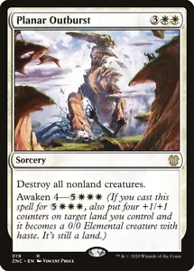 Planar Outburst (Near Mint NM) MTG Magic - Zendikar Rising Commander - Picture 1 of 1