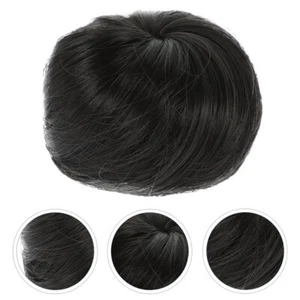Extension Capelli Chignon Hair Bun Extension Clip Bun Capelli Sintetici - Foto 1 di 22