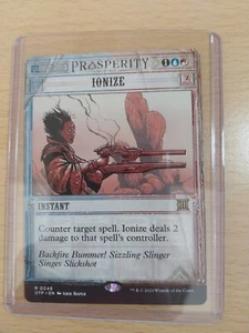Ionisieren Schaufensterkunst selten, aktuelle Nachrichten #049, MTG Magic The Gathering - Bild 1 von 3