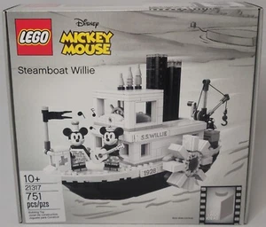 LEGO 21317 Steamboat Willie Ideas #24 Disney black white Mickey Mouse Minnie - Picture 1 of 3