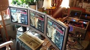 SERVER PC 6 MONITORE ASROCK FATALITY AMD FX 8350 Eightcore 16GRAM WIN 11 PRO 6TB - Bild 1 von 16
