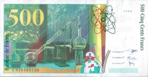 FRANCE 500 FRANCS 1998 P-160c UNC - Picture 1 of 2
