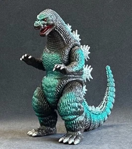 Godzilla 1995 Desugoji Sarujirushi Yamakichiya bemalte Vinylfigur 6. Farbe - Bild 1 von 3