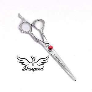 Barber Salon Hair Cutting Shears Hairdressing Professional Japni Dragon Scissors - Picture 1 of 6