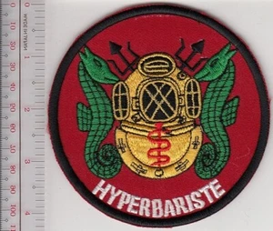 SCUBA France Navy Diving Medical Officer Badge Plongeur Spécialité Hyperbariste - Picture 1 of 1