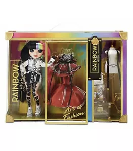 Rainbow High Jett Dawson Art of Fashion Doll 2021 da collezione ED IN MANO NUOVO - Foto 1 di 9