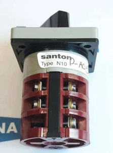 INTERRUPTOR DE CONTROL SANTON TYP N10 P A05 AC 11 8A 220V 5KW 3X380V AC3 1,7KW 220V - Imagen 1 de 6
