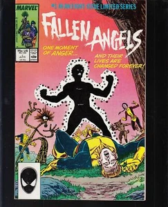 FALLEN ANGELS #1 1987 MARVEL LIMITED SERIES -DUFFY/ GAMMILL SCI-FI...FN - Picture 1 of 2