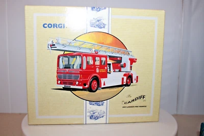 Corgi Classics #97385 AEC Ladder Fire Vehicle - The Cardiff - Image 1 of 4