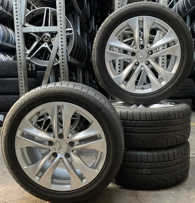 4x Orig Mercedes-Benz Winterräder 245/45 R17 99H E-Klasse W212 A2124010902 3487 - Bild 1 von 3