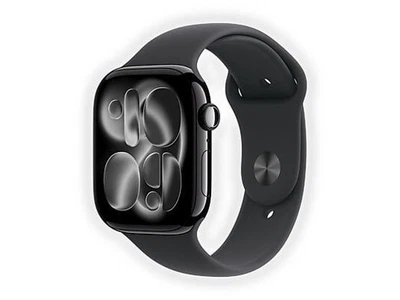 Apple Watch Series 11 GPS, Cassa 46 mm-Jet Black- Cinturino Sport- Garanzia IT - Imagen 1 de 3