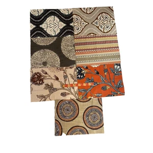 7 Assorted Designer fabric Samples 12.5" x 17.5" ea - Picture 1 of 8