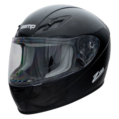Zamp H759003M; FS-9 Helmet, Medium, Black, Snell M2020D & DOT Approved - Image 1 of 3