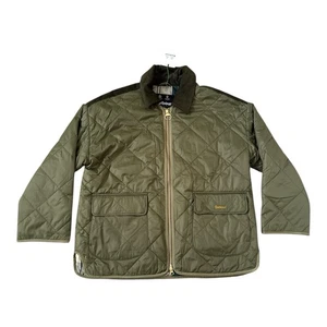 Chaqueta acolchada BARBOUR Ryhope verde oliva Reino Unido 10 abrigo Barbour International £189 - Imagen 1 de 21