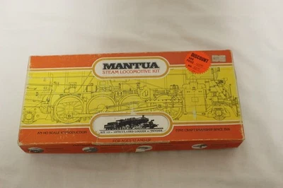 Kit locomotora de vapor Mantua HO registrador articulado 2-6-6-2 con licitación #525 Foto 1 de 3