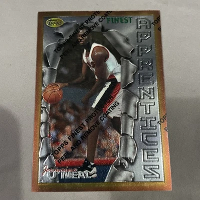 1996-97 Topps Finest Apprentices w/Coating RC Jermaine O'Neal #31 - Image 1 of 3