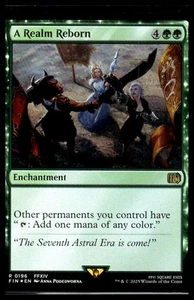 A Realm Reborn #196 Final Fantasy Foil - Picture 1 of 2