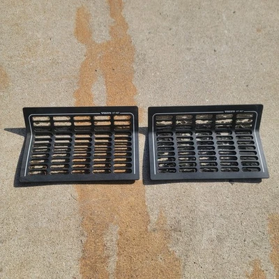 Volvo 740 Rear Deck Speaker Covers Rare HT-167 Pre 1991 760 Sedan Pair 744 780 - Image 1 of 4