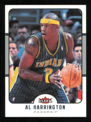 Baloncesto Fleer #2 Al Harrington 2006-07 Pacers casi nuevo-como nuevo Foto 1 de 3