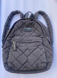 Mochila Marc Jacobs New York Acolchada Mediana Nylon, Negra Gris, VER FOTOS - Imagen 1 de 9