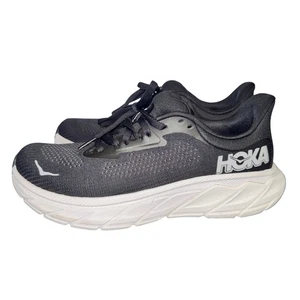 Hoka One Arahi 7 Running Sneakers Women's Size 7 B Black White Mesh Shoes - Picture 1 of 8