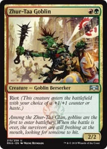 ZHUR-TAA GOBLIN ~mtg NM-M Ravnica Allegiance Unc x4 - Bild 1 von 1