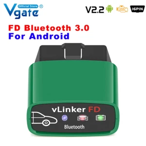 Vlinker FD ELM327 Forscan for Ford Scan Bluetooth 4.0 WIFI ELM 327 OBD2 Car Diag - Picture 1 of 12