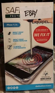 Liquipel SafeGuard Protection for iPhone 7/7s Screen Protector *Read Details* - Picture 1 of 4
