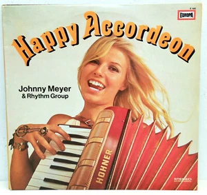 12" Vinyl - Johnny Meyer & Rhythm Group - HAPPY AKKORDEON - Imagen 1 de 2