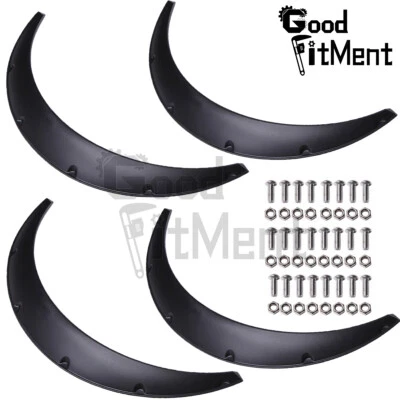 Flexible Car Fender Flares Extra Wide Body Wheel Arches or AUDI A3 A4 A5 A6 A7 - Image 1 of 4