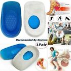 2Pairs TPE Heel Orthotic Cushion Gel Foot Care Pads  Pain Relief