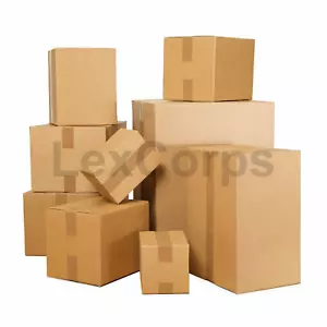 8x6x3 SHIPPING BOXES STRONG 32 ECT 25 Pack - Picture 1 of 5