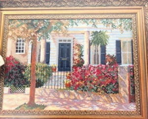 In Full Bloom Cross-Stitch Pattern Booklet By Barbara & Cheryl - Picture 1 of 3