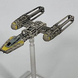 Miniaturas BTL-A4 Y-Wing (Rebelde) X-Wing FFG con soporte - Imagen 1 de 9