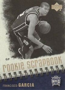 2005-06 Upper Deck Rookie Scrapbook #12 Francisco Garcia Sacramento Kings