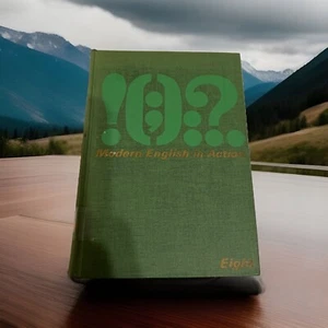 SALESMAN SAMPLE Modern English In Action 8, Henry Christ (1965, Hardcover) - Imagen 1 de 8