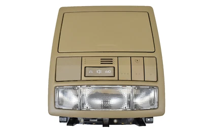 Toyota Venza 2009-2012 consola superior beige domo luz lámpara con Homelink OEM Foto 1 de 4