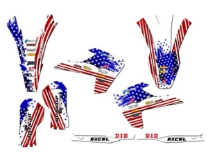 2016-2018 FC MERICA Usa Senge Graphics Kit Compatible with Husqvarna - Picture 1 of 10
