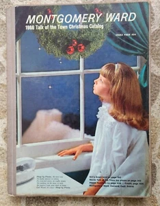 1966 Montgomery Ward Weihnachtskatalog Hardcover - Vintage Spielzeug, Puppen, Kleidung - Bild 1 von 12