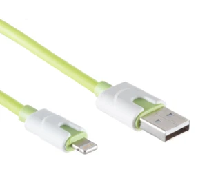 USB zu 8 Pin Ladekabel Datenkabel USB-A Stecker für Ipad Iphone ab 2012 grün - Bild 1 von 1