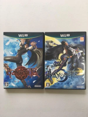 Nintendo Wii U Bayonetta 1 & 2 SET Japanese Game NTSC-J Shipping Free Working - Image 1 of 3