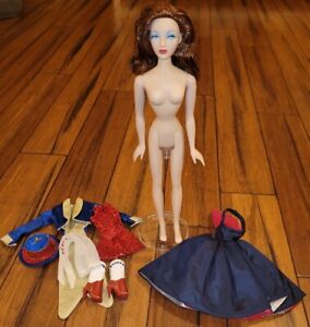 Mel Odom Gene Marshall 15" Doll Red Head & 2 Outfits Stand Up & Cheer/Blue Dress