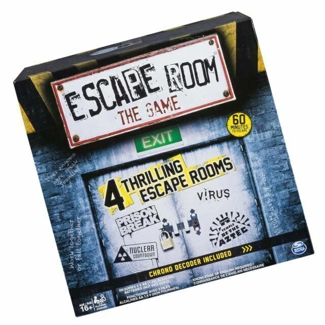Escape Room The Game 4 Edition  Board Game Puzzle 60 Minute Chrono Decoder New - Image 1 of 1