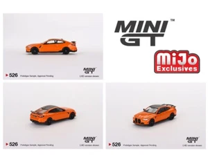 Mini GT 1:64 BMW M4 M-Performance (G82) – Fire Orange – Mijo Exclusives - Picture 1 of 1