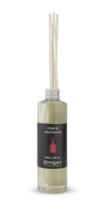 ERBOLINEA PROFUMO PER AMBIENTE LINEA PRESTIGE RICARICA FIORE DI MELOGRANO 250ml - Immagine 1 di 3