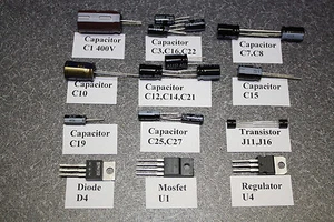 Kit de reparación de fuente de alimentación 4 SP9927B SP9927B-1 terminal Bosanova Bcom Winnet G250 - Imagen 1 de 2