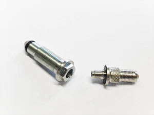 1+1  BRAND NEW FOR BBS RS II WHEEL HIDDEN VALVE + BBS RS2  ADAPTER - Picture 1 of 7
