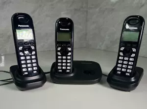 Panasonic KX-TG7301E Telefono cordless triplo digitale casa telefoni ufficio - Foto 1 di 11