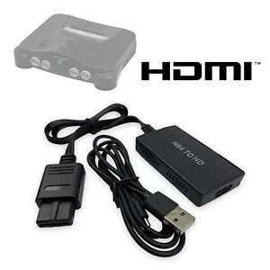 🇦🇺 Nintendo 64 to HDMI HD Converter / Adapter Scaler 1080P Gamecube SNES - Picture 1 of 1